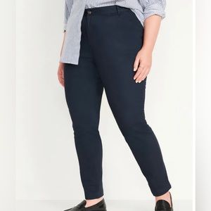 Old Navy High-Waisted Wow Skinny Pants for Women in Ink Blue 12 NWT